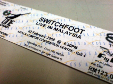 switchfoot ticket